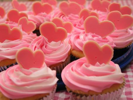 Cute Valentine Cupcakes