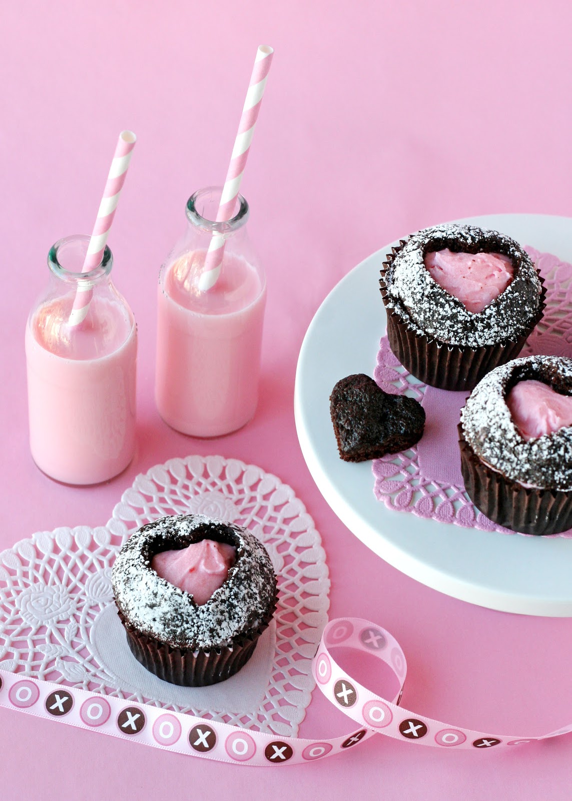 Cute Valentine Cupcakes