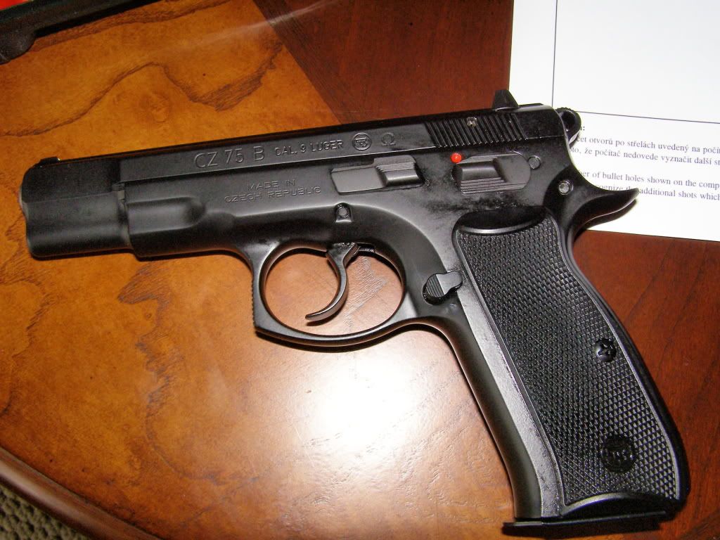 Cz 75b Omega Grips