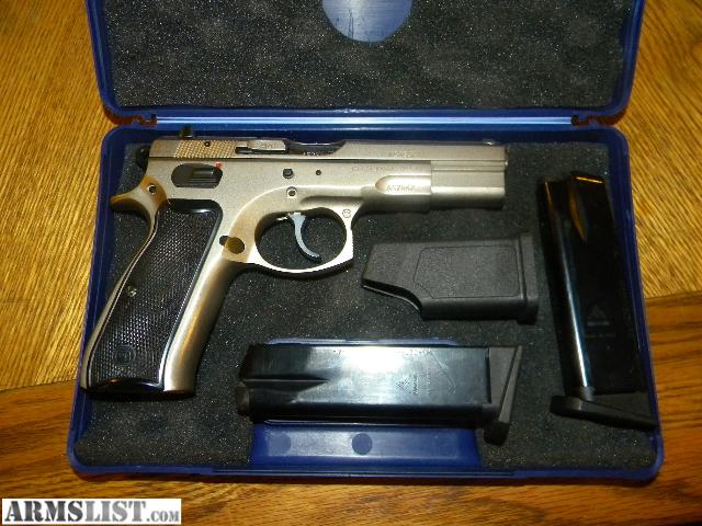 Cz 75b Stainless Handgun