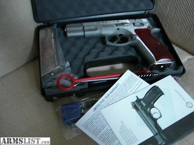 Cz 75b Stainless Handgun