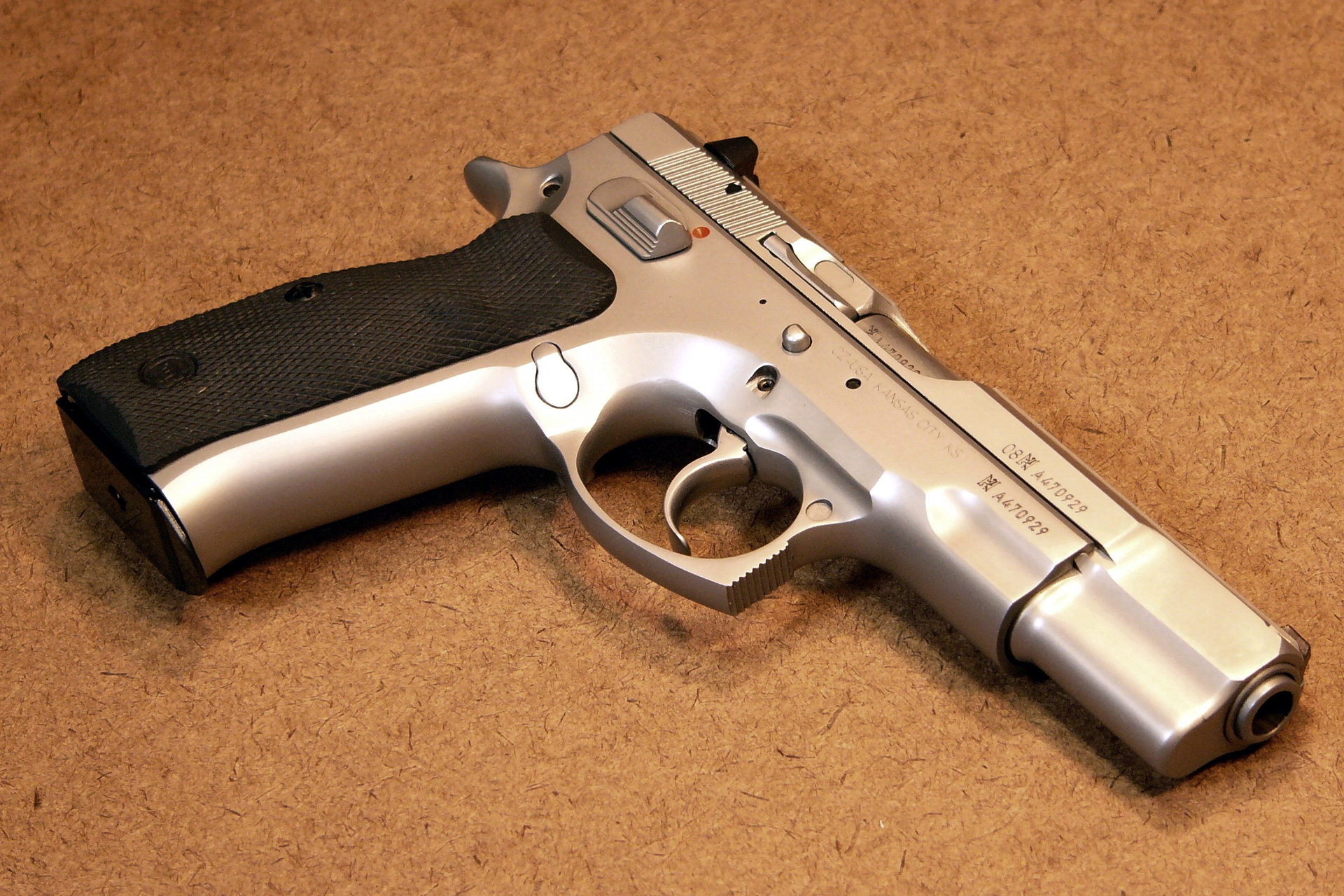 Cz 75b Stainless Handgun