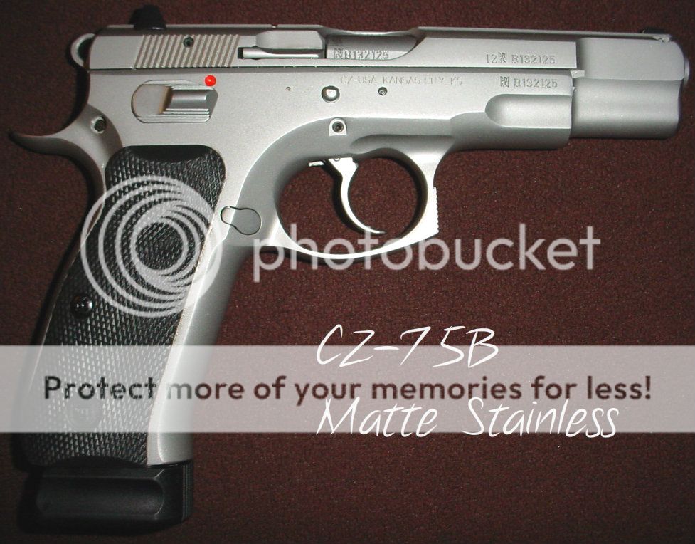 Cz 75b Stainless Matte