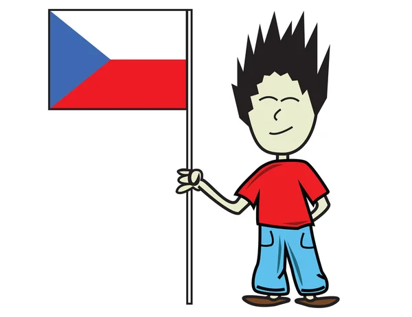 Czech Flag Vector