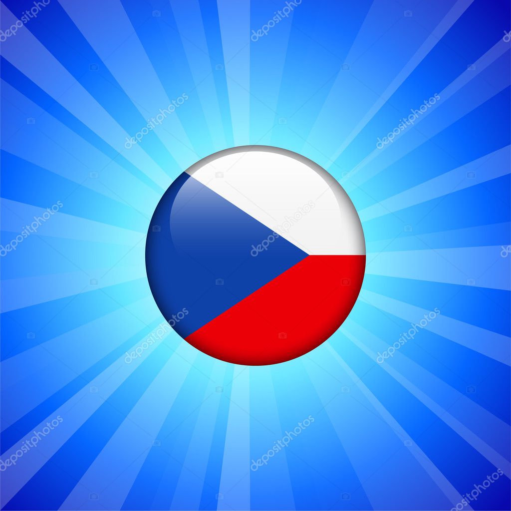 Czech Flag Vector