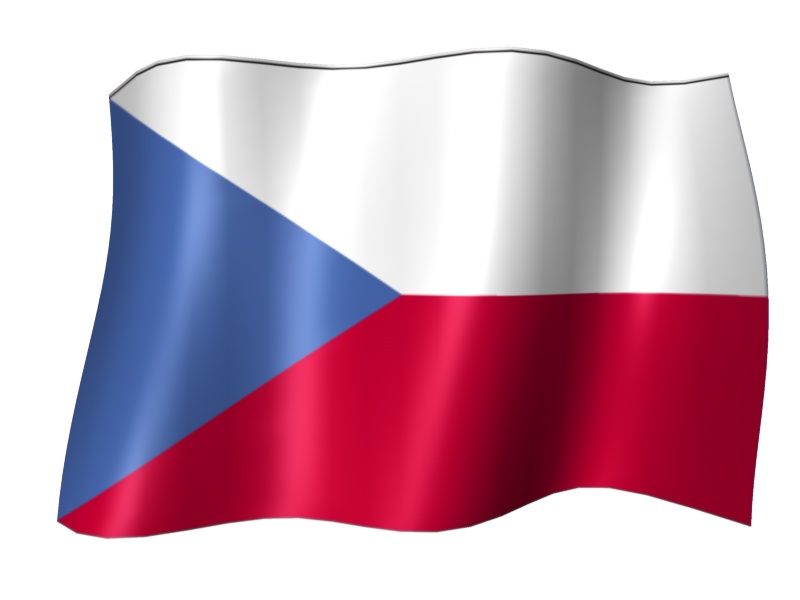 Czech Republic Flag Coloring Page