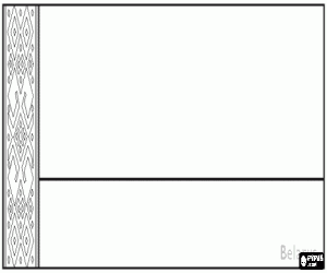 Czech Republic Flag Coloring Page