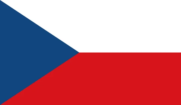 Czech Republic Flag Vector