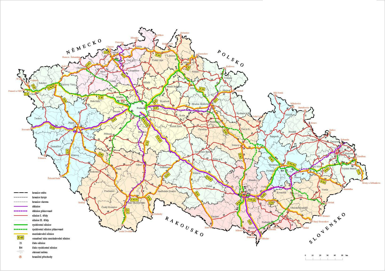 Czech Republic Map