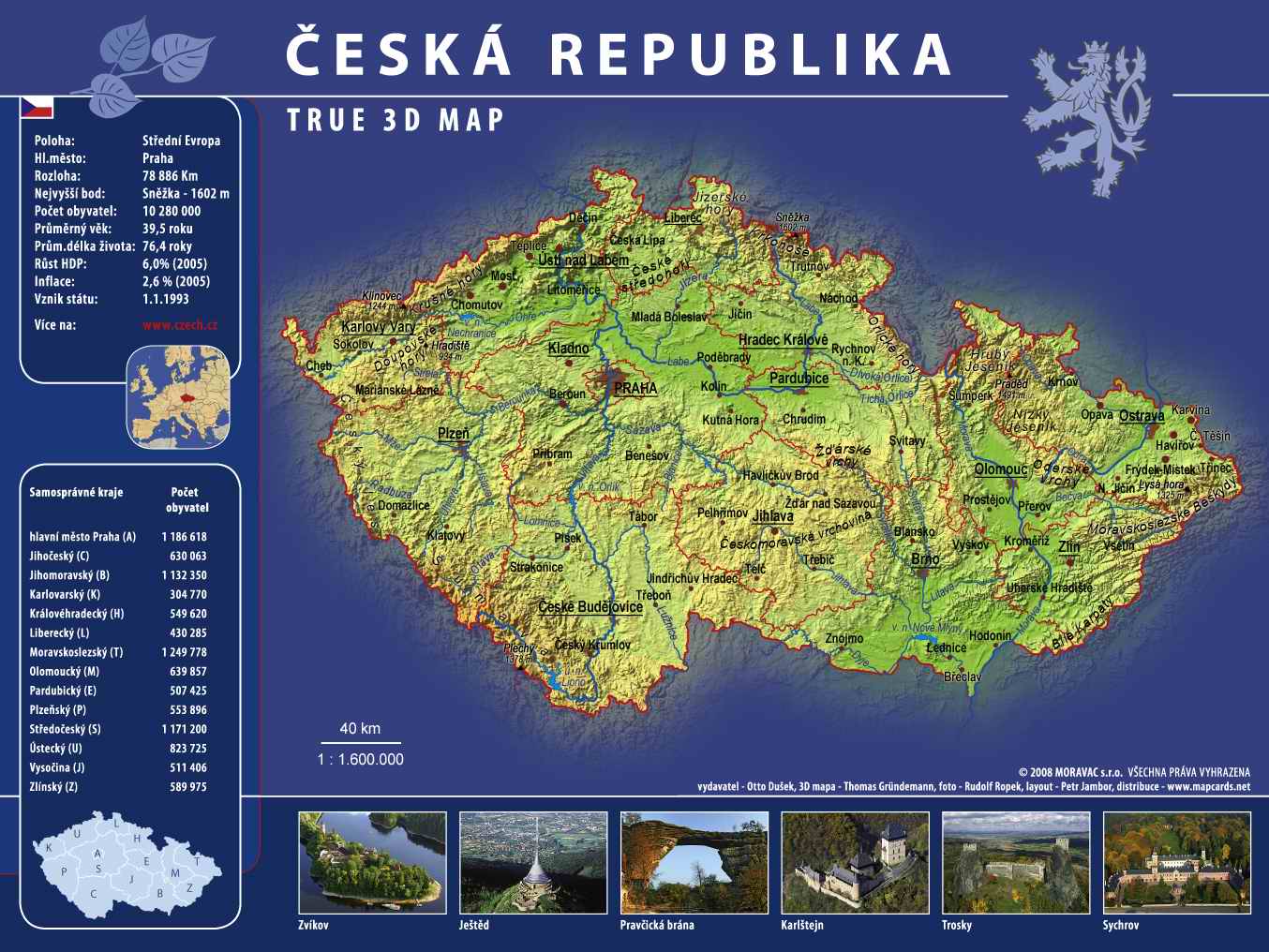 Czech Republic Map