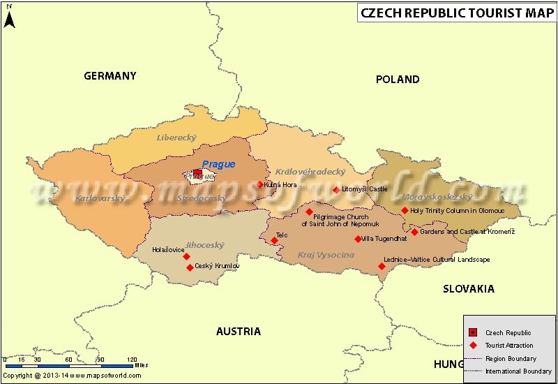 Czech Republic Map