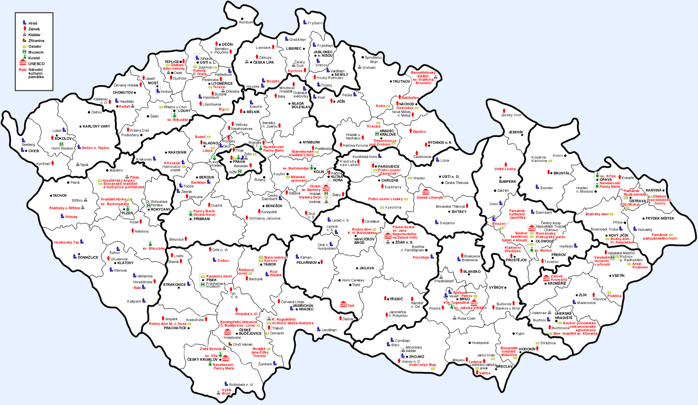 Czech Republic Map