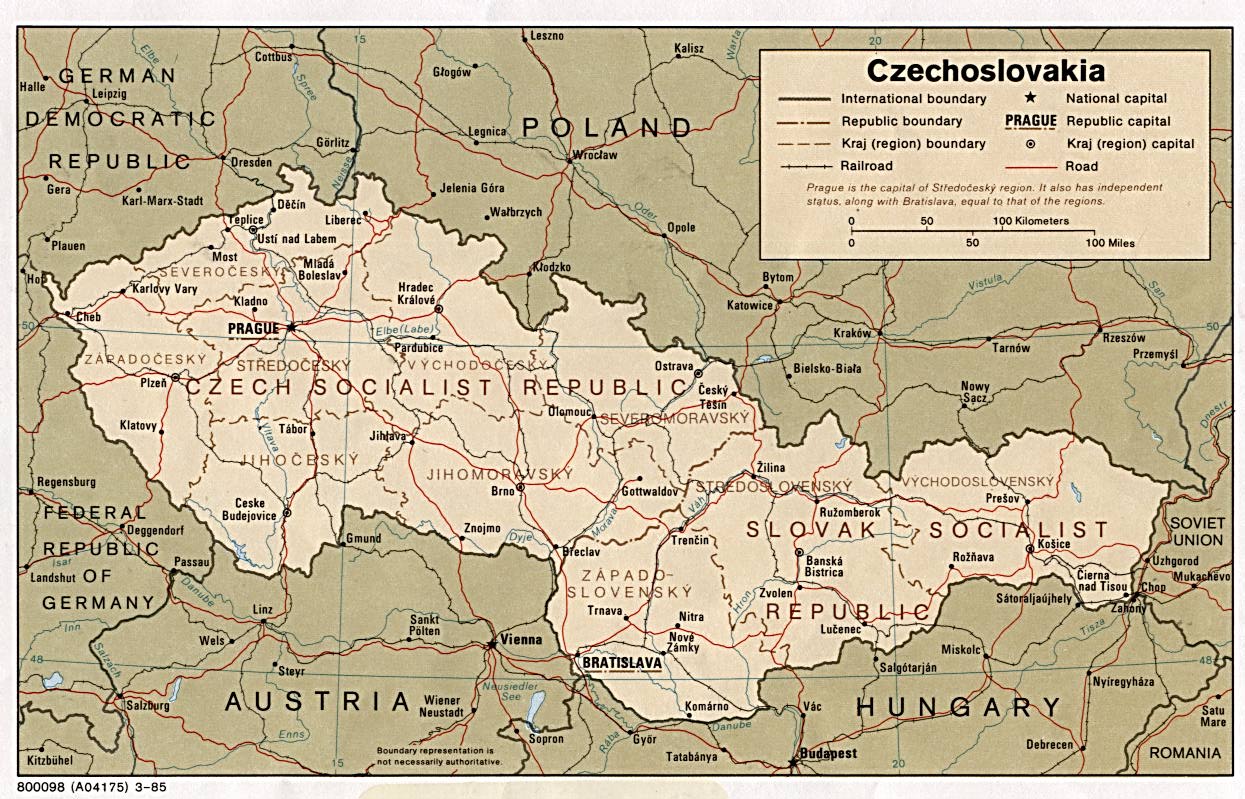 Czech Republic Map