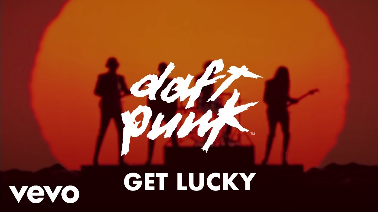 Daft Punk Get Lucky Album Cover