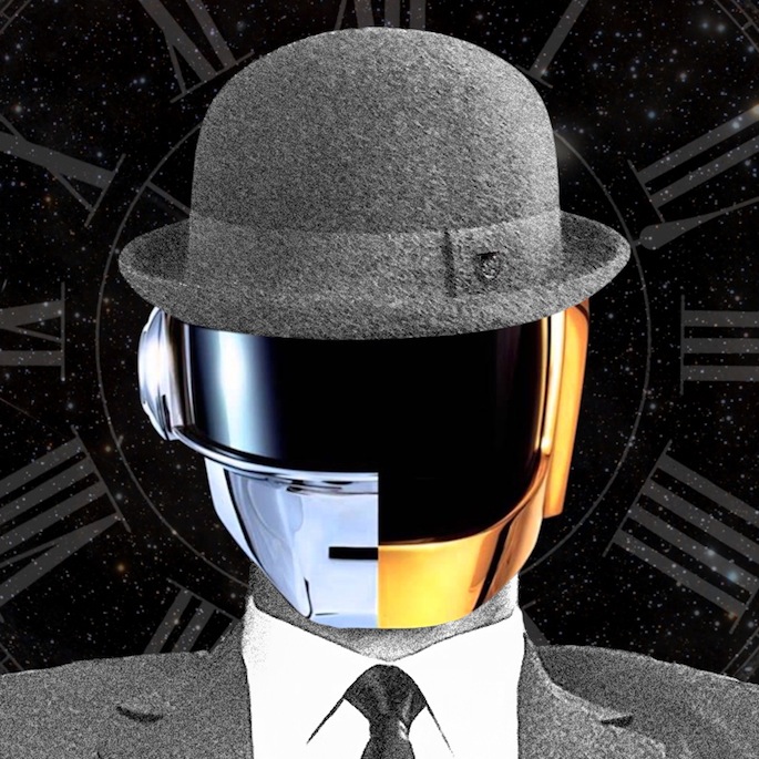 Daft Punk Get Lucky Cover Art