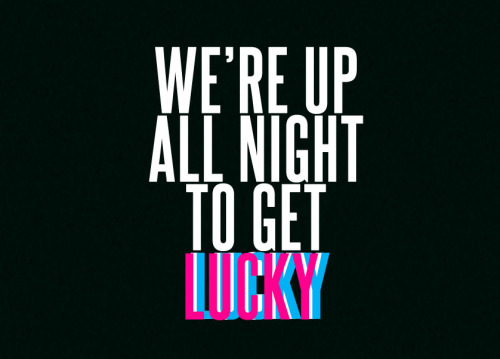 Daft Punk Get Lucky Lyrics Az