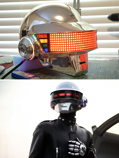 Daft Punk Helmet Thomas Diy