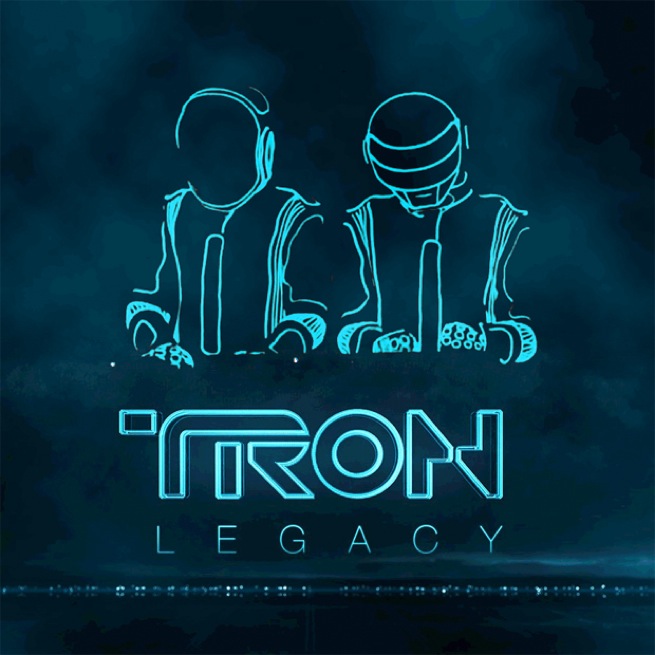 Daft Punk Helmet Tron