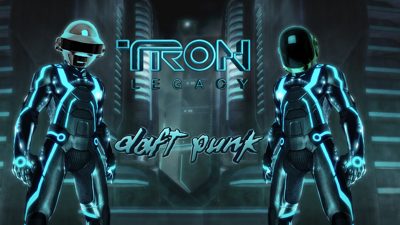 Daft Punk Helmet Tron