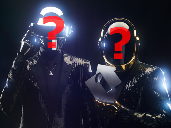 Daft Punk Helmetless