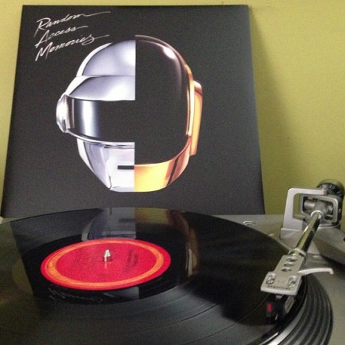 Daft Punk Random Access Memories Vinyl Cover