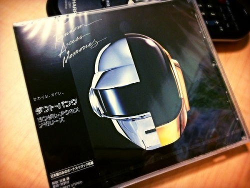 Daft Punk Random Access Memories Vinyl Cover