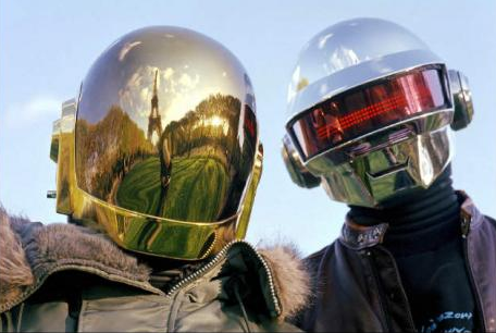 Daft Punk Real Faces