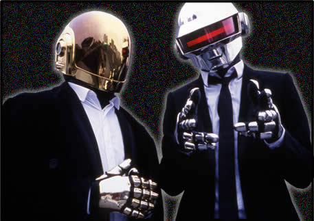 Daft Punk Real Faces