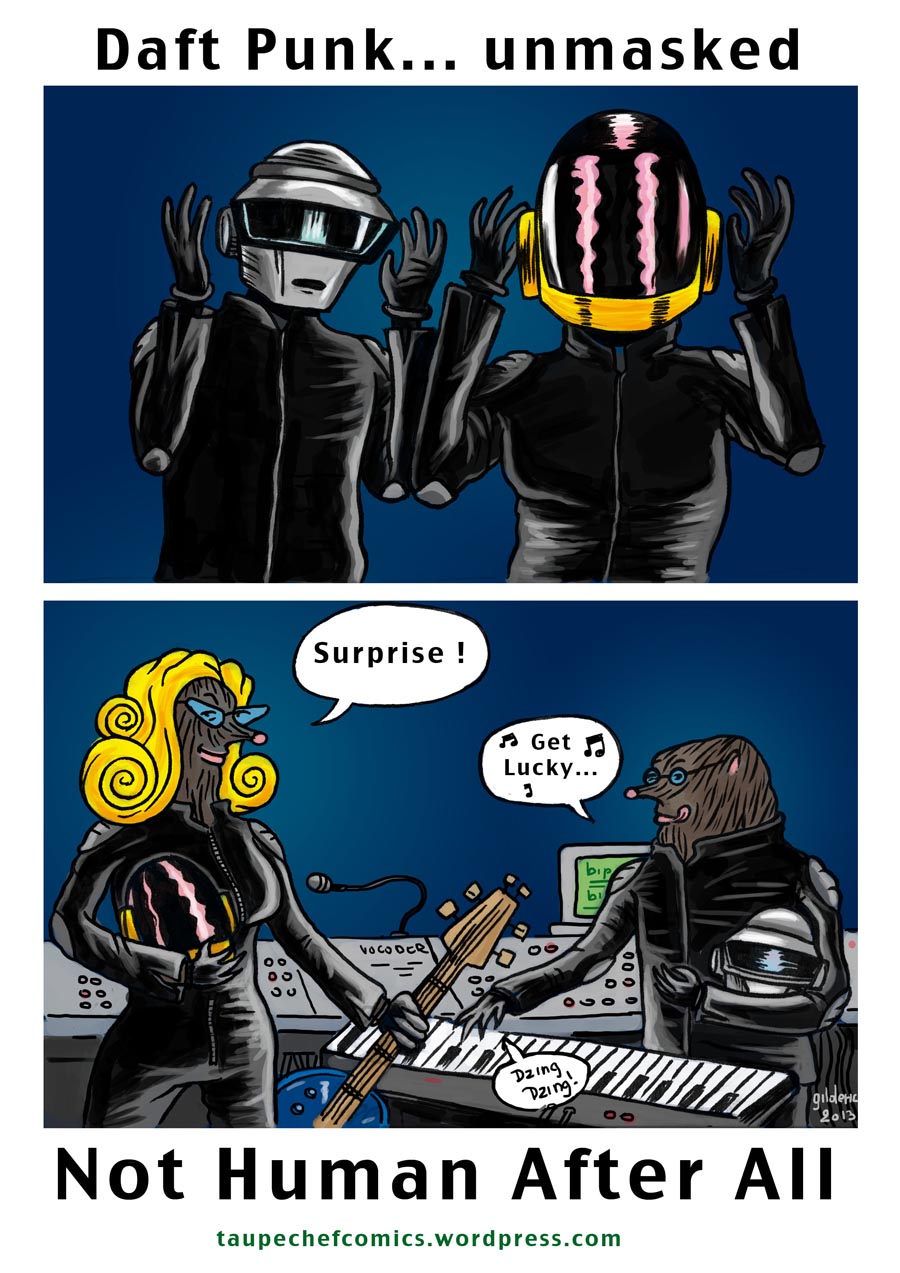 Daft Punk Unmasked Pictures