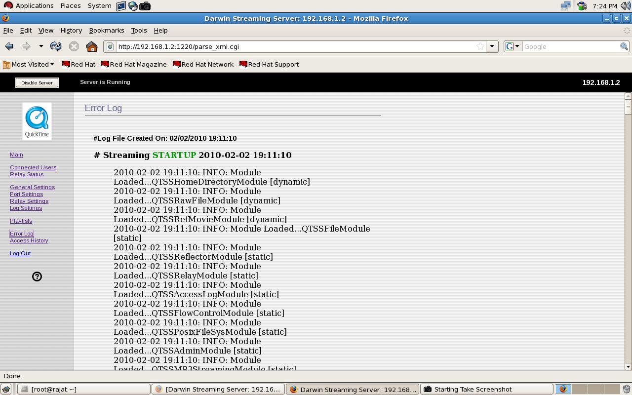 Darwin Streaming Server