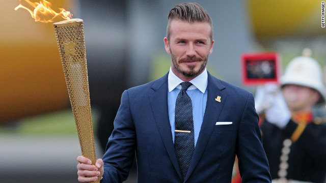 David Beckham Haircut Olympics