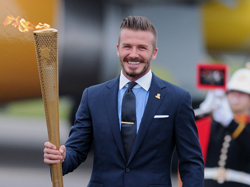 David Beckham Haircut Olympics