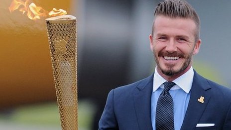 David Beckham Haircut Olympics