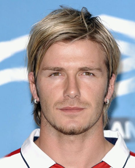 David Beckham Haircut Side