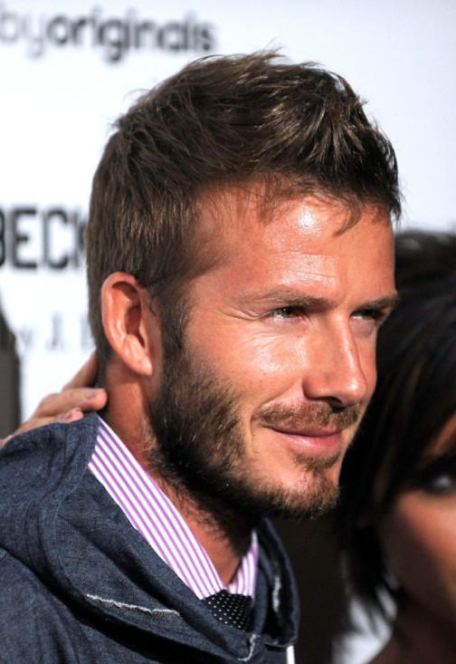 David Beckham Hairstyles Faux Hawk