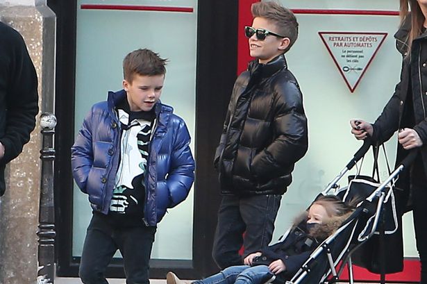 David Beckham Kids Ages