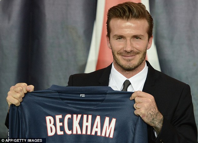 David Beckham Psg Hair