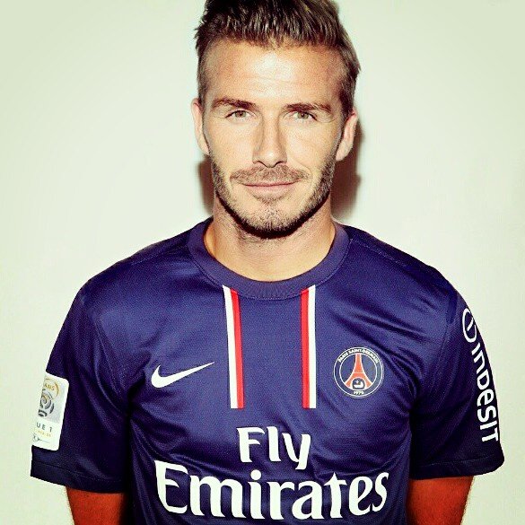 David Beckham Psg Hair