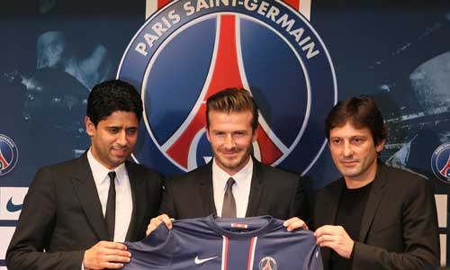 David Beckham Psg Jersey