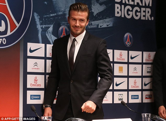 David Beckham Psg Jersey For Sale