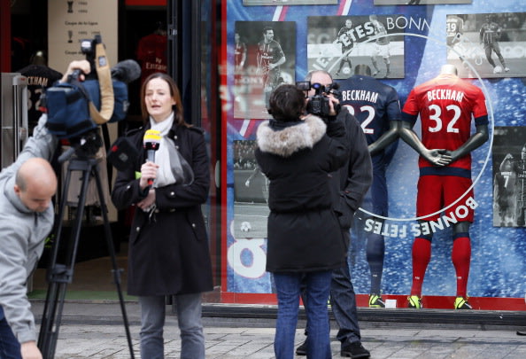 David Beckham Psg Jersey Number