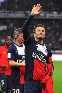 David Beckham Psg Last Game