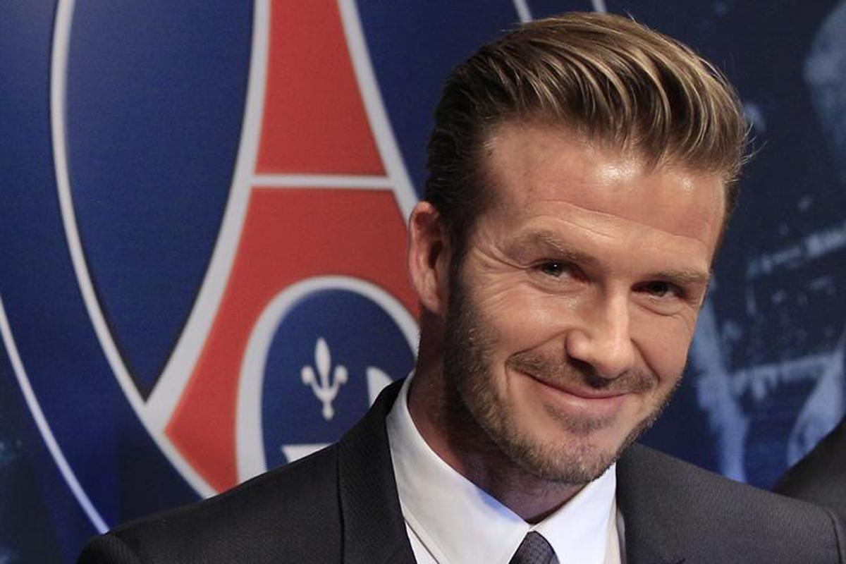 David Beckham Psg Last Game