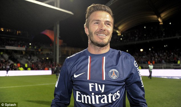 David Beckham Psg Last Game