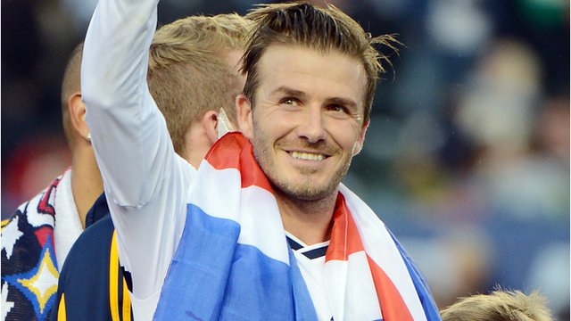 David Beckham Psg Last Game