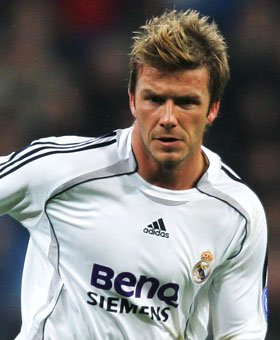 David Beckham Soccer Player