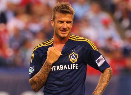 David Beckham Soccer Shirtless