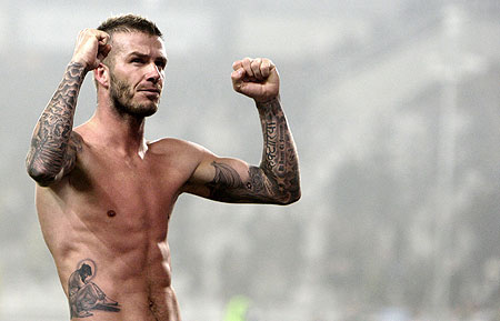 David Beckham Tattoos Meaning On Side