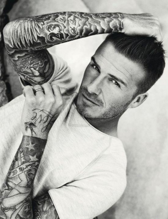 David Beckham Tattoos Pictures Images Photos