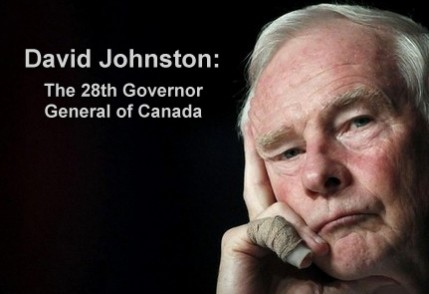 David Johnston Governor General Of Canada